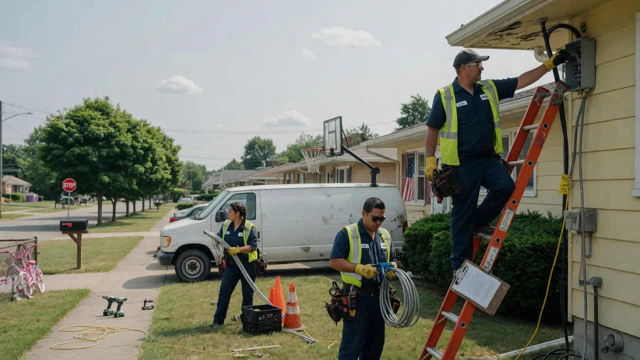Licensed Electrician in Alhambra, IL near me